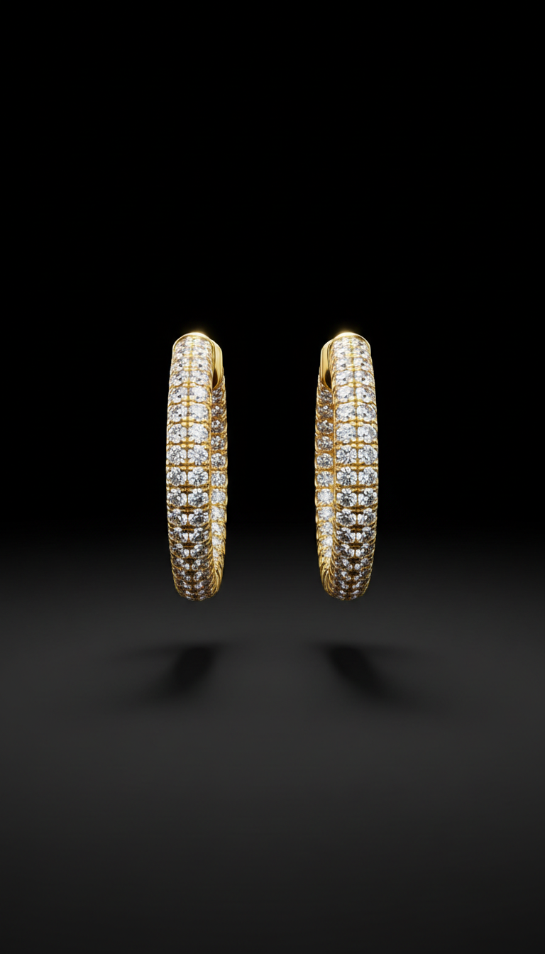 Iced Out Diamond Bangle